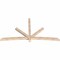 Ekena Millwork Alberta Smooth Timber Gable Bracket, Douglas Fir, 96"W x 52"H x 3 1/2"D x 3 1/2"F, 13/12 Pitch GBW096X52X0404ALB00SDF - alternate 2
